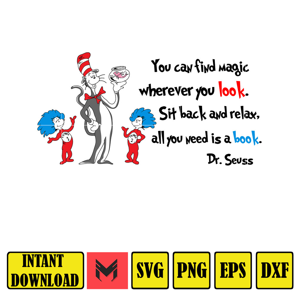 Dr Seuss Svg, Cat In The Hat SVG, Dr Seuss Hat SVG, Green Eggs And Ham Svg, Dr Seuss for Teachers Svg, Cricut, Thing Svg (579).jpg