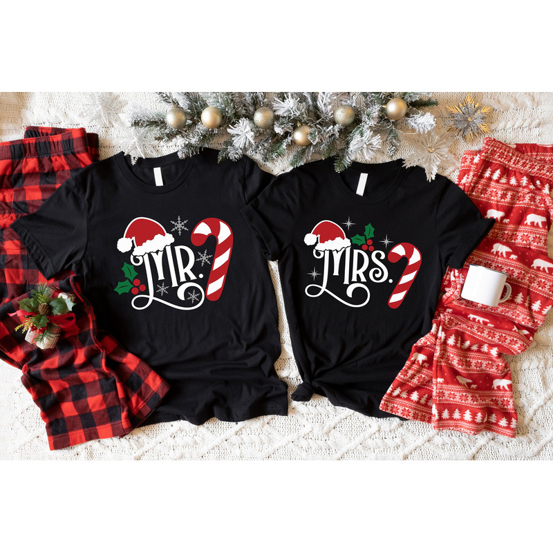 Mrs. Claus & Mr. Claus Couples Santa Shirt, Merry Christmas Sweatshirt, Mr And Mrs Matching Christmas Sweater, Christmas Couple Shirt.jpg