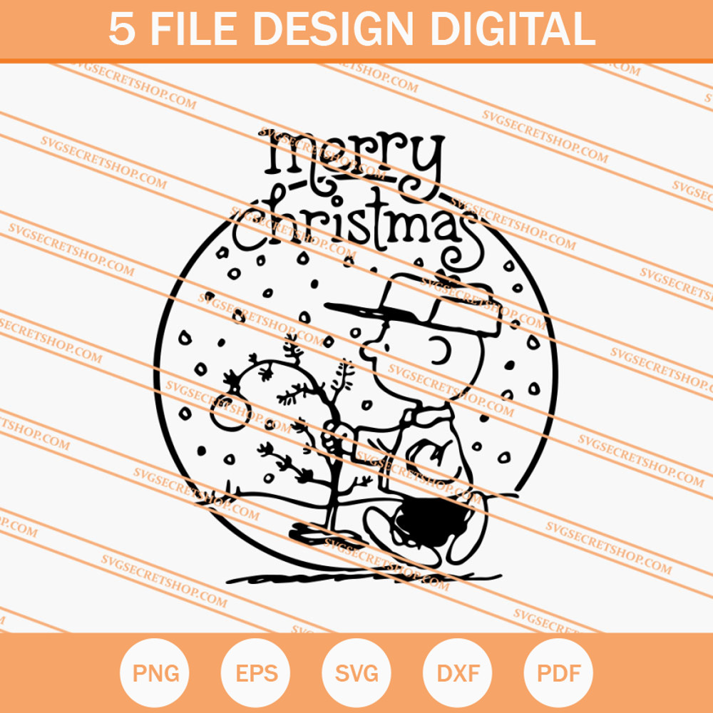 Charlie Brown Christmas SVG, Charlie Brown SVG, Christmas SVG - SVG Secret Shop.jpg