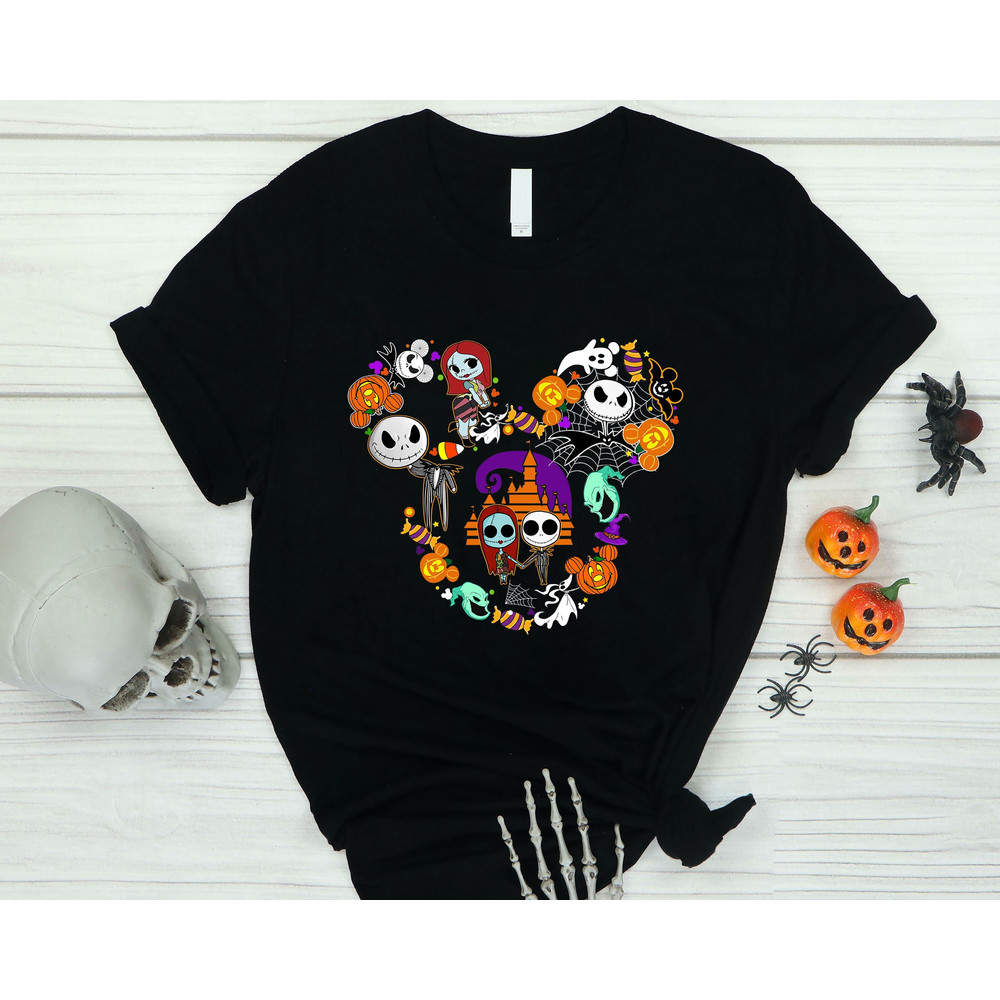 Nightmare Before Christmas Shirt, Christmas Disney Shirt, Jack Skellington Shirt, Sally Shirt, Zero Shirt, Halloween Nightmare Shirt.jpg