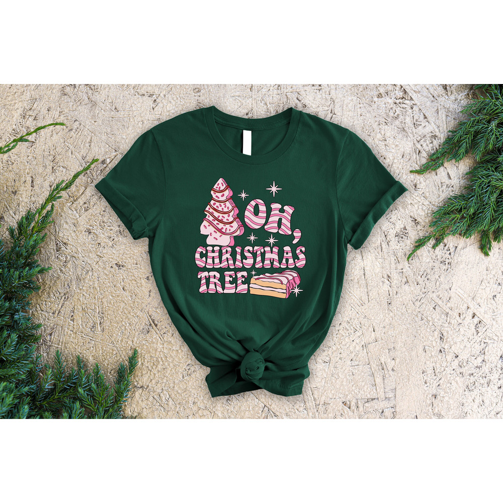 Oh Christmas Tree Sweatshirt, Christmas Cake Sweatshirt, Funny Christmas Shirt, Christmas Cake Tree, Retro Christmas Shirt, Christmas Party.jpg