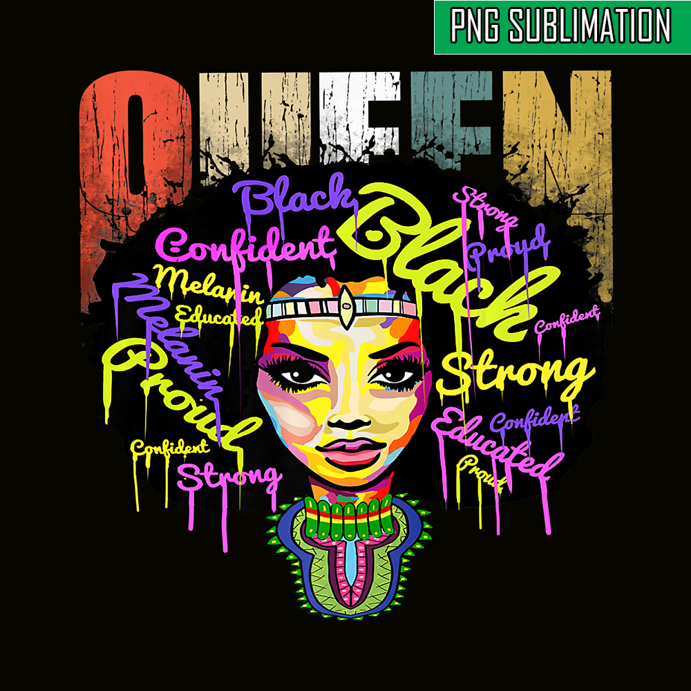 QUE301023131-African Queen Educated PNG, Black Women Africa PNG, Strong Woman PNG.png