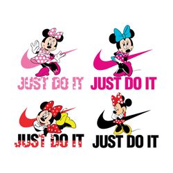 just do it minnie mouse svg bundle, trending svg, nike minnie svg, just do it svg, nike mickey svg, minnie mouse svg, ni