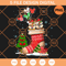 Chip And Dale In Sock Christmas PNG, Christmas Pine Tree PNG, Snow Flakes PNG - SVG Secret Shop.jpg