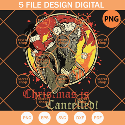 christmas is cancelled , evil character , santa hat christmas