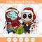 Christmas Jack And Sally SVG, Couple Jack And Sally SVG, Jack Taking Gift To Sally SVG - SVG Secret Shop.jpg