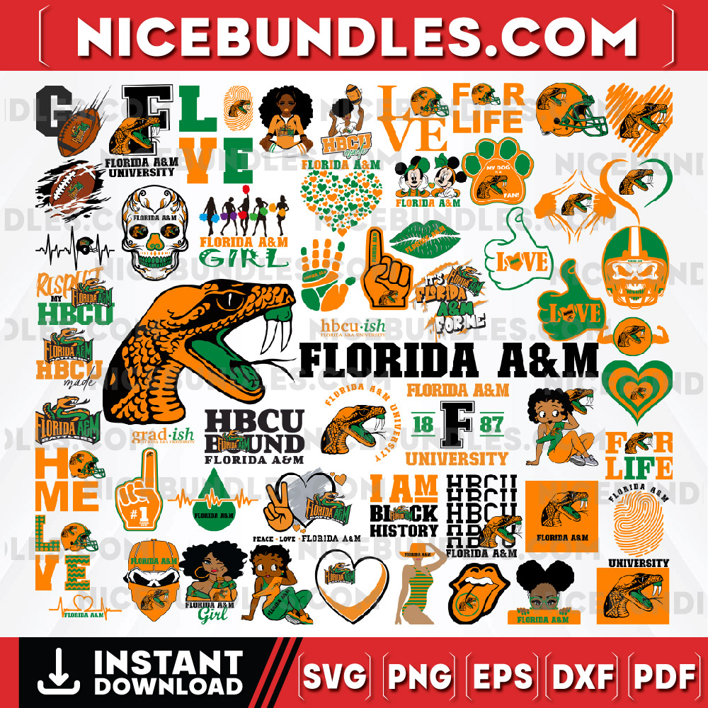 57 Files Famu Rattlers Team Bundles Svg, Famu Rattlers SVG, HBCU Team svg, Mega Bundle, Designs, Cricut, Cutting File, Vector Clipart, Digital Download-sport.jp