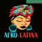 QUE301023141-Aftro Latina PNG, Natural Hair Queen PNG, Latin Woman PNG.png
