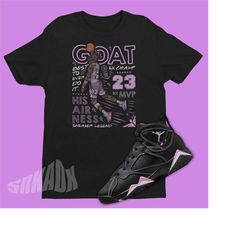 jordan dunking shirt to match air jordan 7 barely grape
