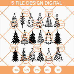 christmas tree bundle svg, christmas tree svg, tree svg, christmas svg