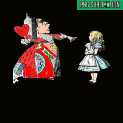 alice and the queen png, alice at wonderland png, red queen yelling png