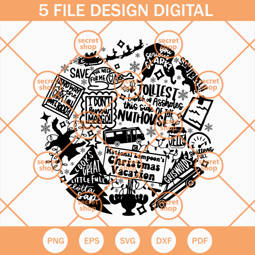 Christmas Vacation SVG, Merry Christmas SVG, Christmas Vacation national Lampoon's SVG - SVG Secret Shop.jpg