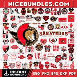 73 files ottawa senators team bundles svg, ottawa senators svg, nhl svg, nhl svg, png, dxf, eps, instant download-sport