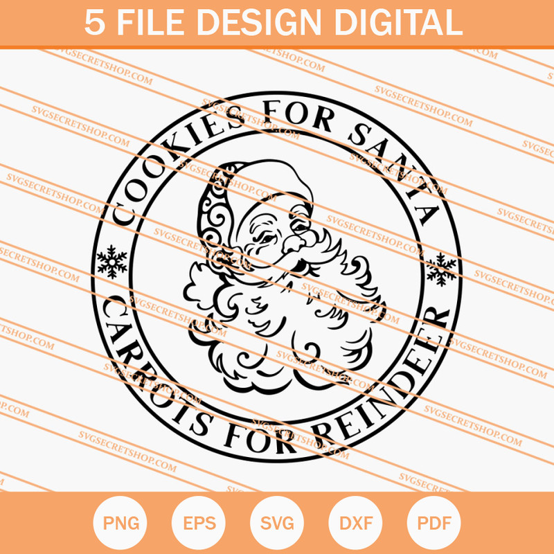 Cookies For Santa Carrots For Reindeer SVG, Santa SVG - SVG Secret Shop.jpg