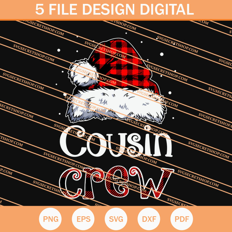 Cousin Crew SVG, Christmas SVG, Merry Christmas SVG - SVG Secret Shop.jpg