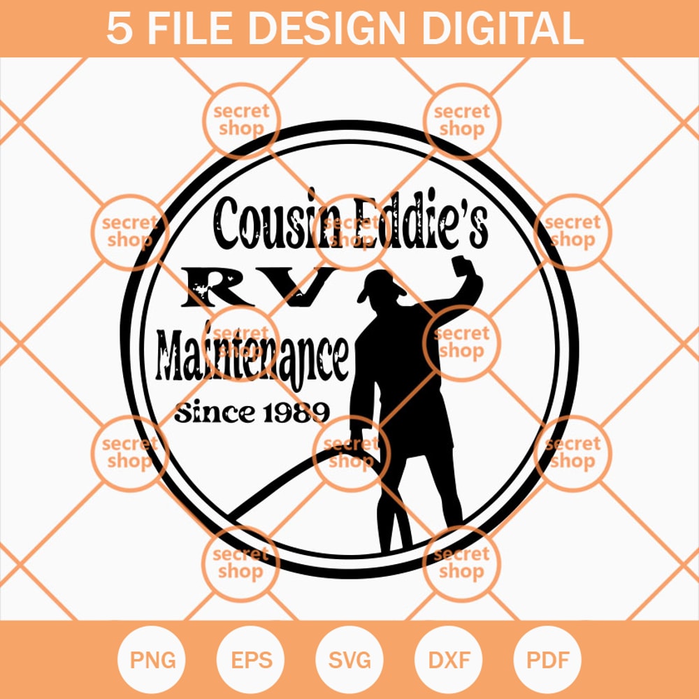 Cousin Eddie SVG, Merry Christmas SVG, Merry Christmas Shitter's Full SVG - SVG Secret Shop.jpg