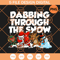 Dabbing Through The Snow PNG, Funny Dabbing Santa Claus PNG, Chistmas Santa PNG, Dabbing Snowman PNG - SVG Secret Shop.jpg