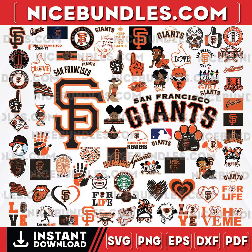 84 Files San Francisco Giants Team Bundles Svg, San Francisco Giants Svg, MLB Team Svg, MLB Svg, Png, Dxf, Eps, Jpg, Instant Download-sport.jpg