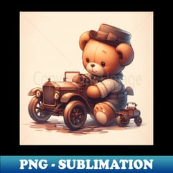 teddy bear cute - premium png sublimation file - bold & eye-catching