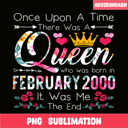 queen was born in february 2000 png, birthday girl png, happy birthday png