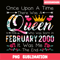 QUE30102326-Queen Was Born In February 2000 PNG, Birthday Girl PNG, Happy Birthday PNG.png