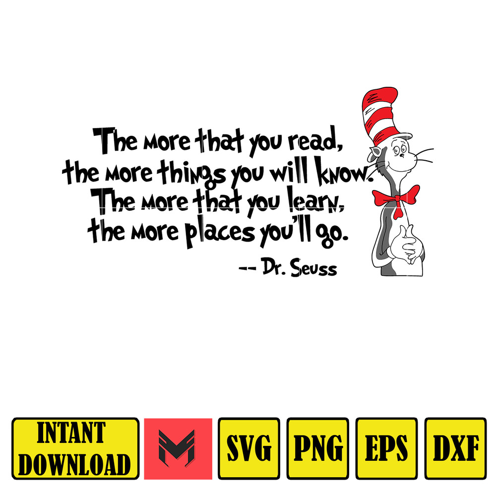 Dr Seuss Svg, Cat In The Hat SVG, Dr Seuss Hat SVG, Green Eggs And Ham Svg, Dr Seuss for Teachers Svg, Cricut, Thing Svg (601).jpg