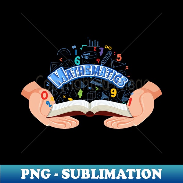 Map Math Logo The map of mathematics - High-Resolution PNG Sublimation Fil - Inspire ...