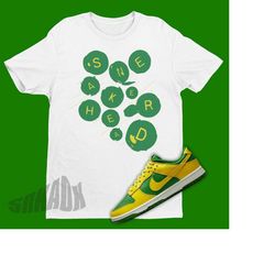 sneakerhead shirt to match dunk low reverse brazil - retro dunk tee - reverse brazil dunks matching shirt - dunk svg