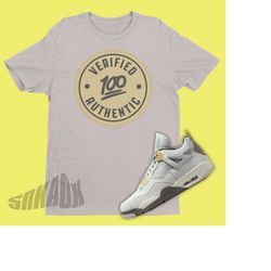 verified authentic shirt to match air jordan 4 craft photon dust - craft 4s shirt - photon dust 4s tee - retro 4s tee -