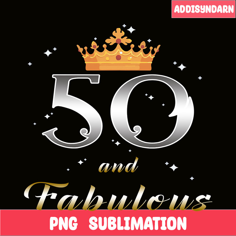 QUE30102367-50th And Fabulous PNG, Queen Was Born In November 1976 PNG, Happy Birthday PNG, Birthday Queen PNG.png