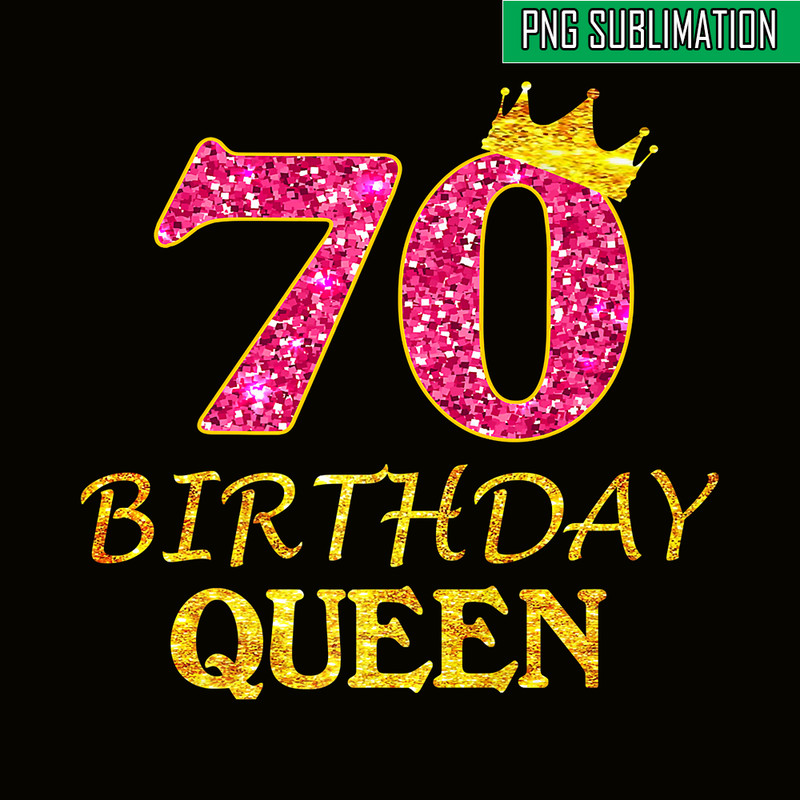 QUE30102376-70 Birthday Queen PNG, Happy Birthday PNG, Birthday Queen PNG.png