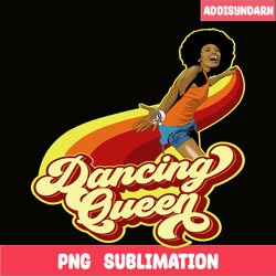 dancing queen png, retro dance png, fabulous queen png