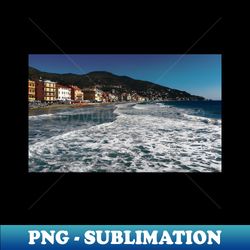 Liguria landscape photography - Modern Sublimation PNG File - Bring Your Designs to Life