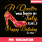 QUE30102392-Queen Was Born In July PNG, Happy Birthday PNG, Birthday Queen PNG.png