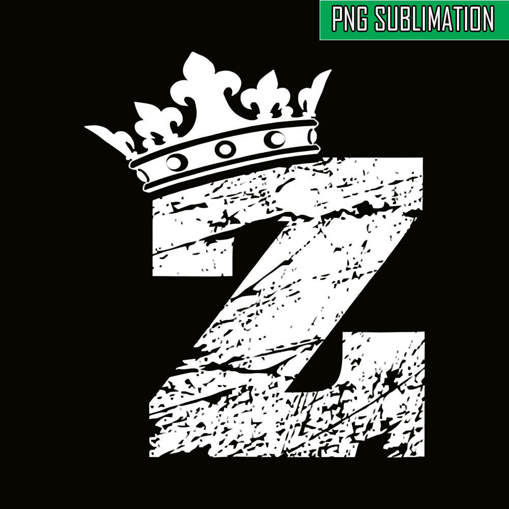 QUE31102302-Alphabet Z King PNG, Alphabet PNG, Queen King Crown PNG.png