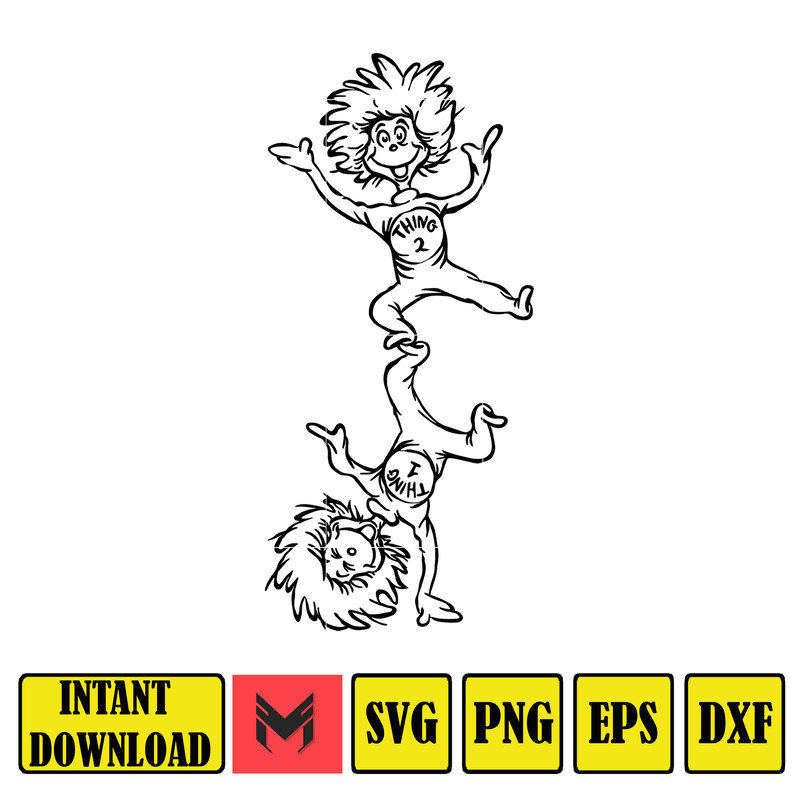 Dr Seuss Svg, Cat In The Hat SVG, Dr Seuss Hat SVG, Green Eggs And Ham Svg, Dr Seuss for Teachers Svg, Cricut, Thing Svg (691).jpg