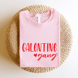galentine gang t-shirt, galentine's day shirt, funny galentine squad tee, girl gang cute outfit, besties group tee iu-60