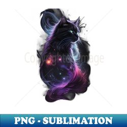 Galaxy Cat - PNG Sublimation Digital Download - Stunning Sublimation Graphics