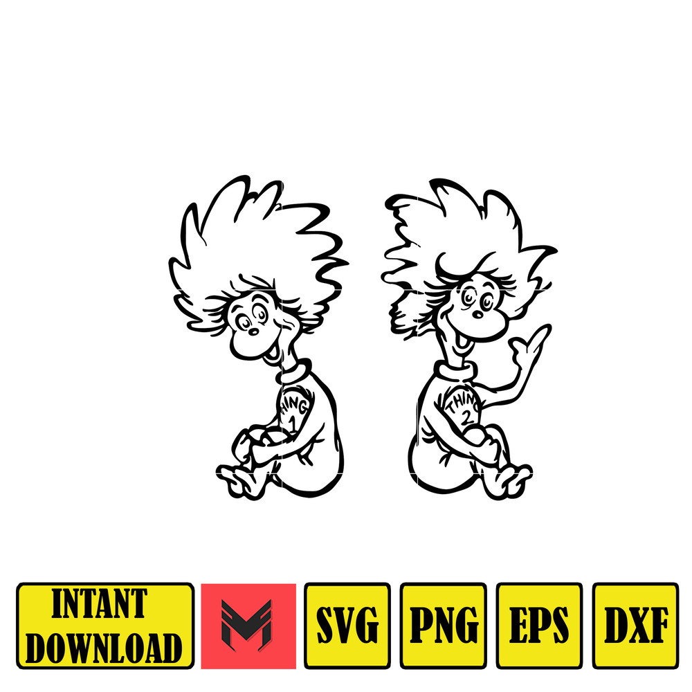 Dr Seuss Svg, Cat In The Hat SVG, Dr Seuss Hat SVG, Green Eggs And Ham Svg, Dr Seuss for Teachers Svg, Cricut, Thing Svg (713).jpg