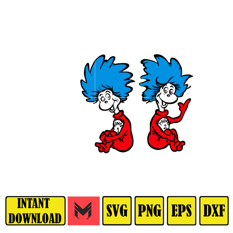 Dr Seuss Svg, Cat In The Hat SVG, Dr Seuss Hat SVG, Green Eggs And Ham Svg, Dr Seuss for Teachers Svg, Cricut, Thing Svg (714).jpg
