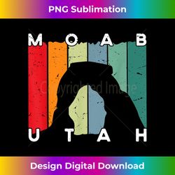 Moab Utah souvenirs Distressed Vin - Luxe Sublimation PNG Download - Tailor-Made for Sublimation Craftsmanship
