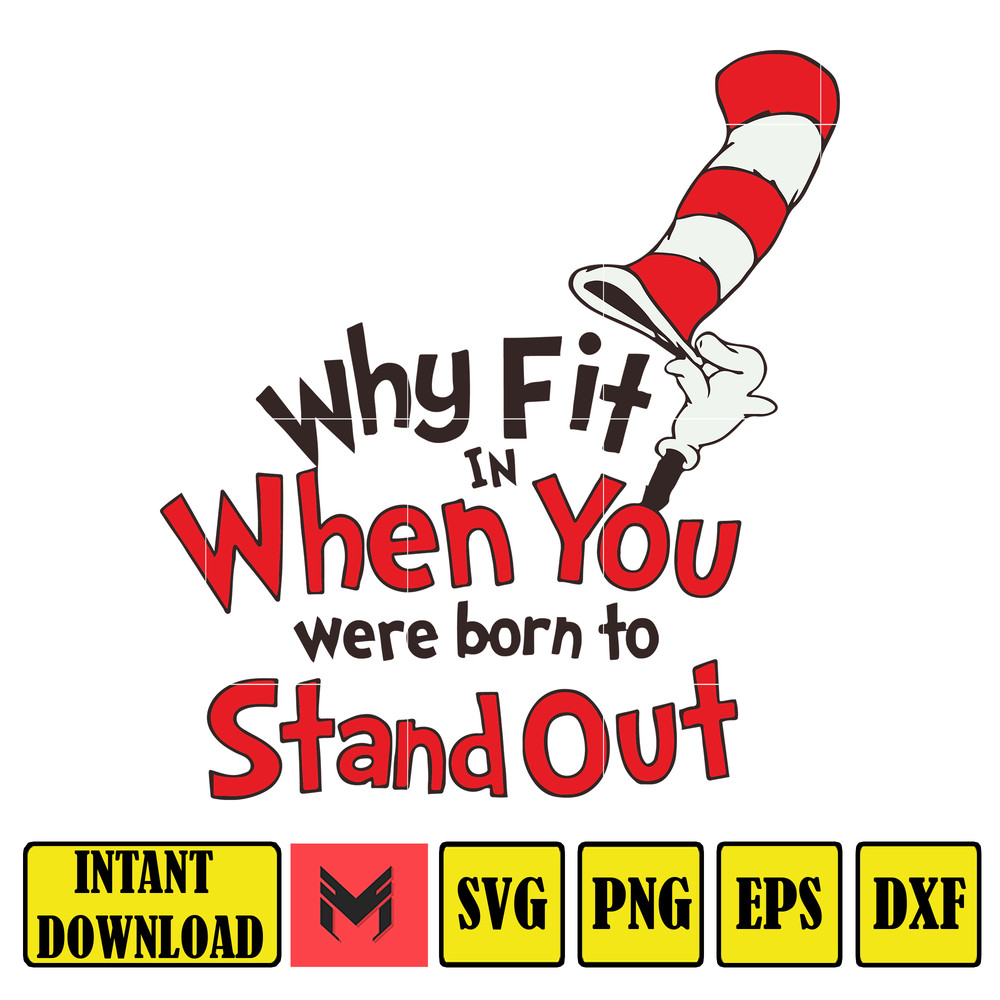 Dr Seuss Svg, Cat In The Hat SVG, Dr Seuss Hat SVG, Green Eggs And Ham Svg, Dr Seuss for Teachers Svg, Cricut, Thing Svg (852).jpg