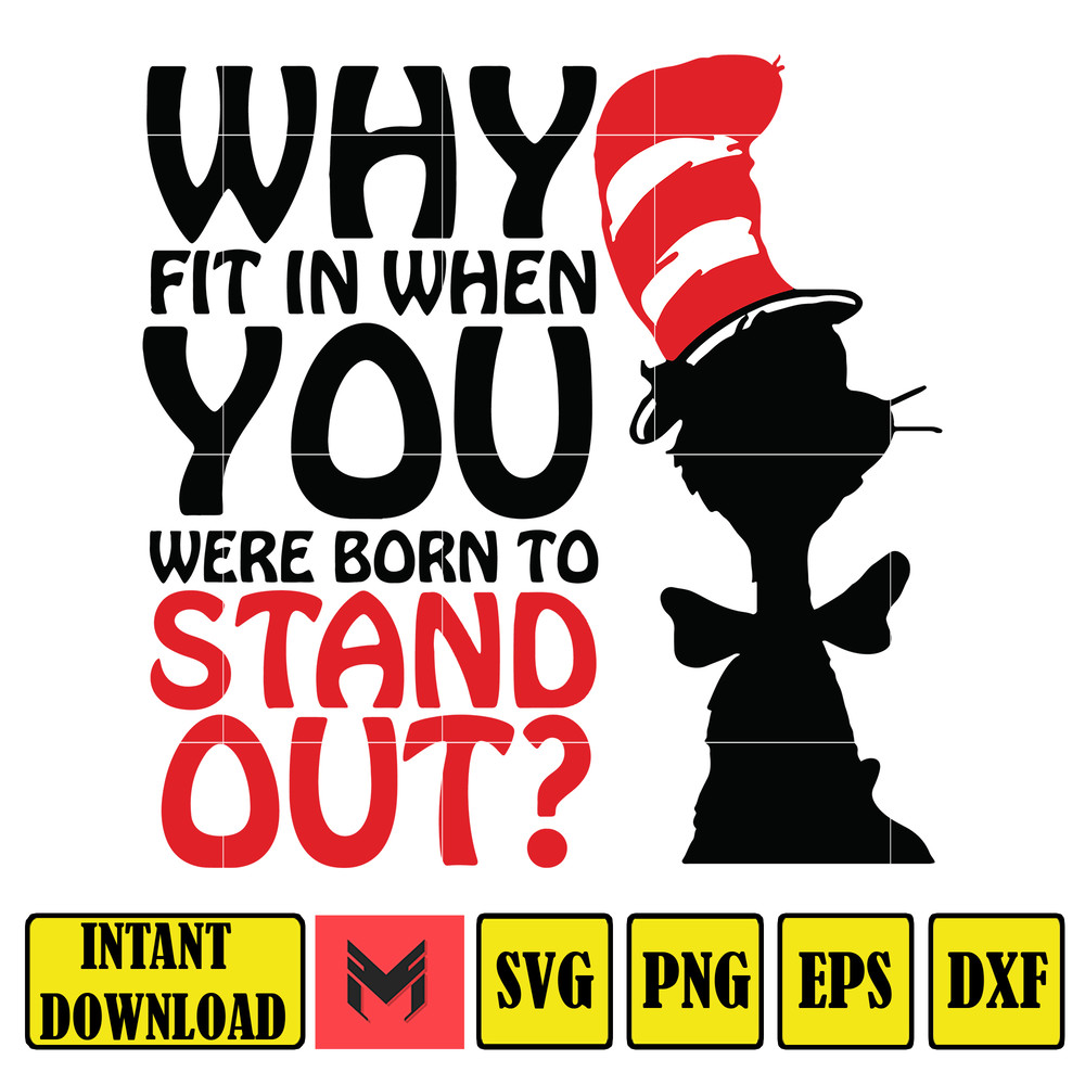 Dr Seuss Svg, Cat In The Hat SVG, Dr Seuss Hat SVG, Green Eggs And Ham Svg, Dr Seuss for Teachers Svg, Cricut, Thing Svg (872).jpg