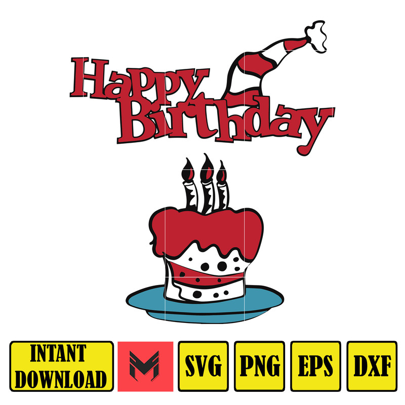 Dr Seuss Svg, Cat In The Hat SVG, Dr Seuss Hat SVG, Green Eggs And Ham Svg, Dr Seuss for Teachers Svg, Cricut, Thing Svg (888).jpg