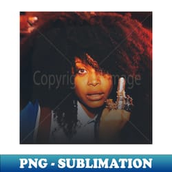 erykah badu 80s - sublimation-ready png file - bold & eye-catching