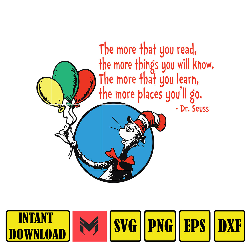 Dr Seuss Svg, Cat In The Hat SVG, Dr Seuss Hat SVG, Green Eggs And Ham Svg, Dr Seuss for Teachers Svg, Cricut, Thing Svg (895).jpg