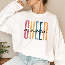 cheer mama, cheer mama sweatshirt , senior cheer mom shirt , cheer team mom gift, cheer mom sweater, cheer squad shirt ,