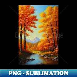 Oil Landscape claude Monet - Nature - Digital Sublimation Download File - Fashionable and Fearless