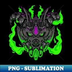 Mecha Evil - High-Quality PNG Sublimation Download - Defying the Norms