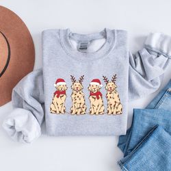 christmas dog sweatshirt, dog owner christmas gift, dog christmas sweatshirt, christmas crewneck, holiday sweater, chris